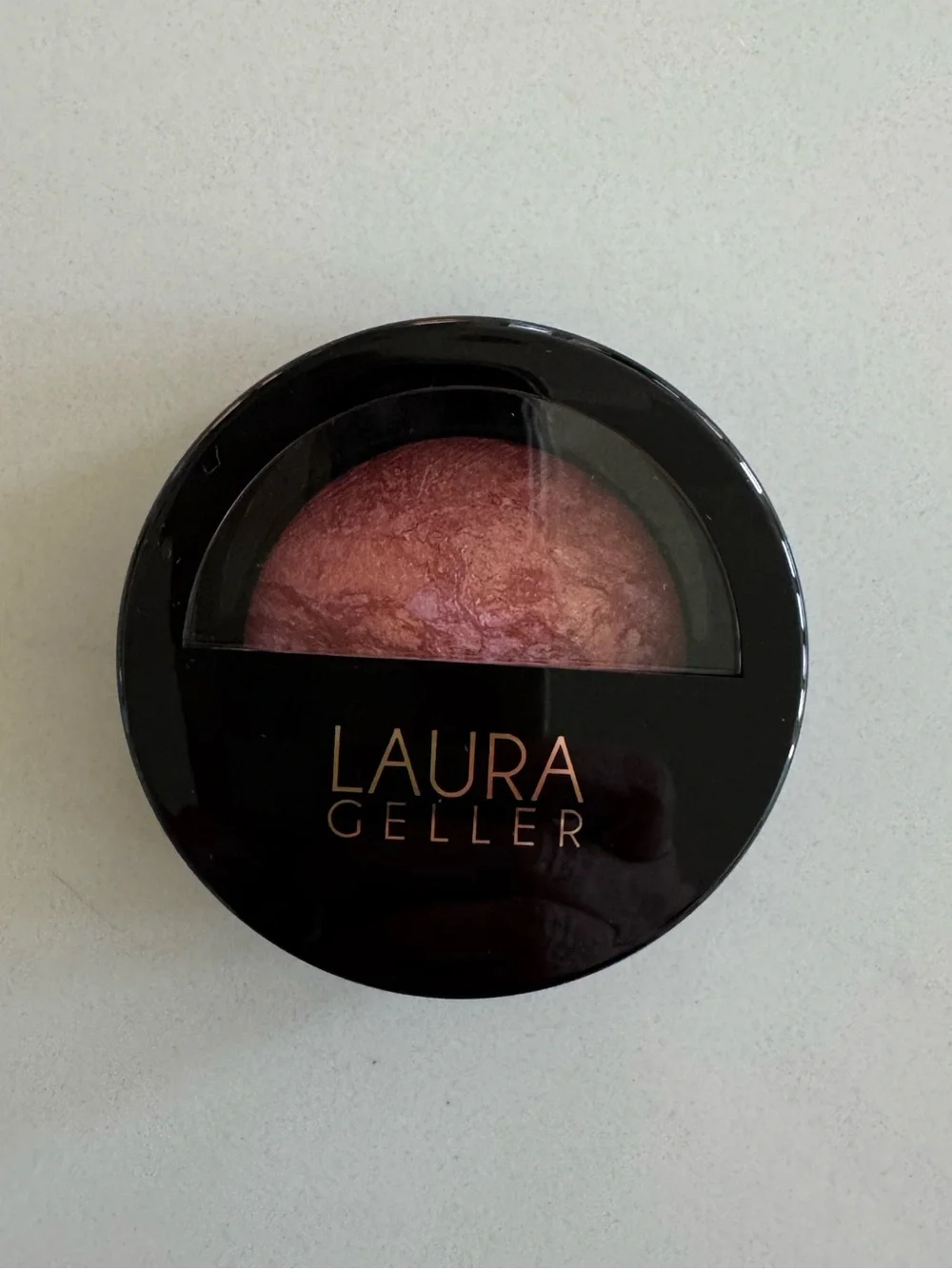 Laura Gellar Baked Blush Brighten Marbleized Blush Tropic Hues Satin Finish New
